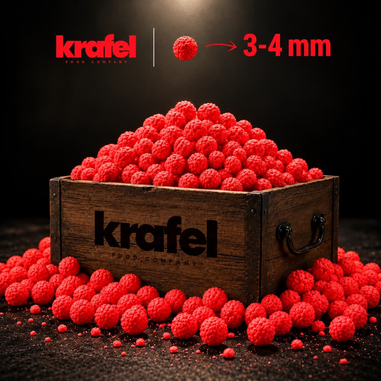 Kırmızı Mısır Patlağı 3-4 mm